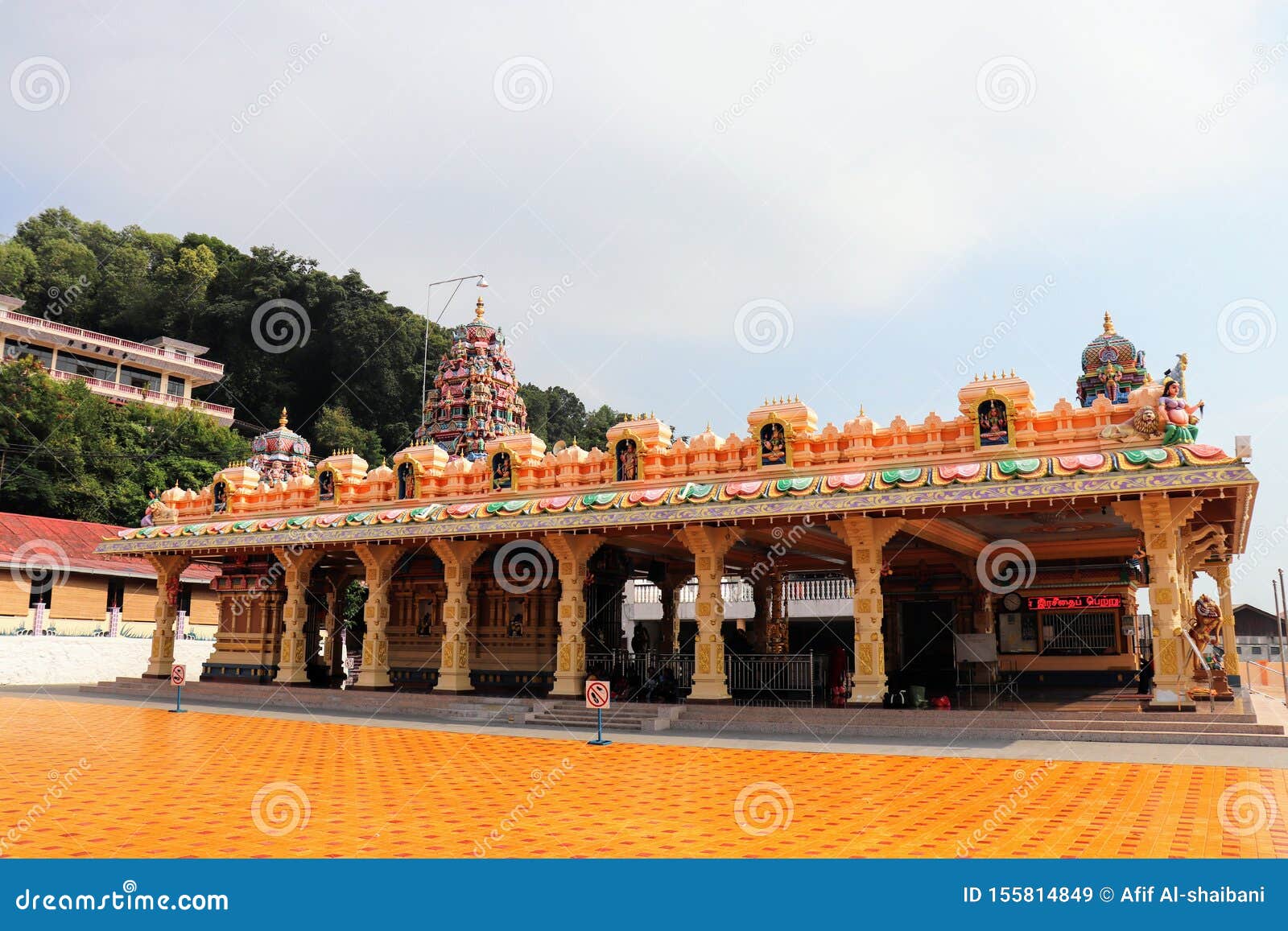 Sri Pathira Kaliamman Hindu Temple in Pangkor Island Editorial ...