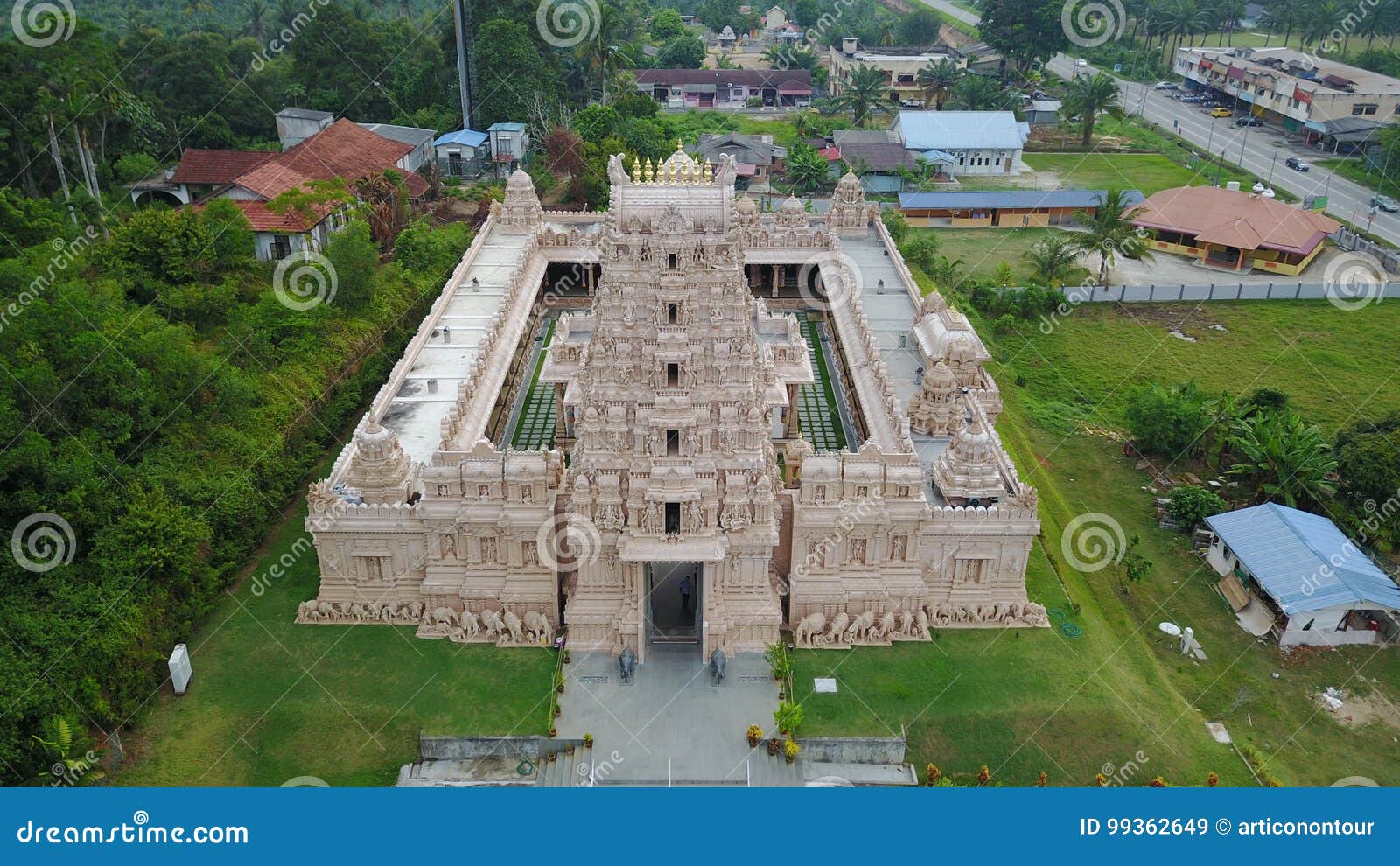 Sri Shakti Temple stock image. Image of landmark, kuala ...