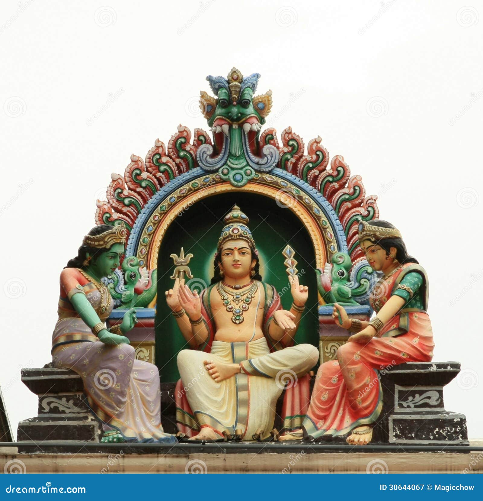 Sri Veerama Kaliamman Temple Stock Image - Image of architecture ...