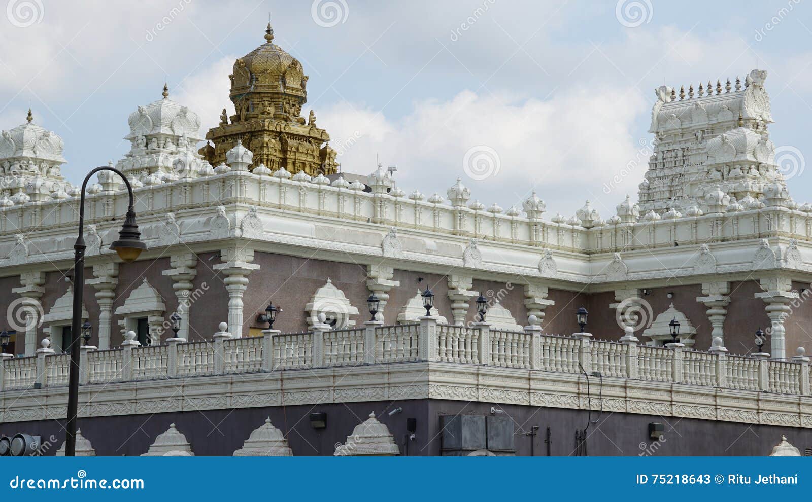 Sri Venkateswara Temple in Bridgewater, New Jersey Stock Image Image