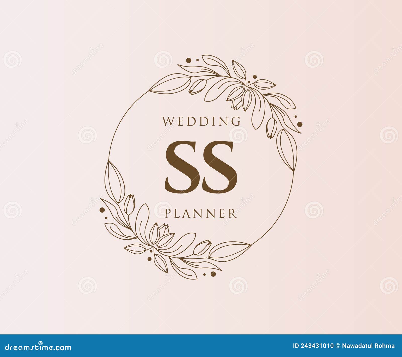 MM Monogram or MM Logo Wedding Binder