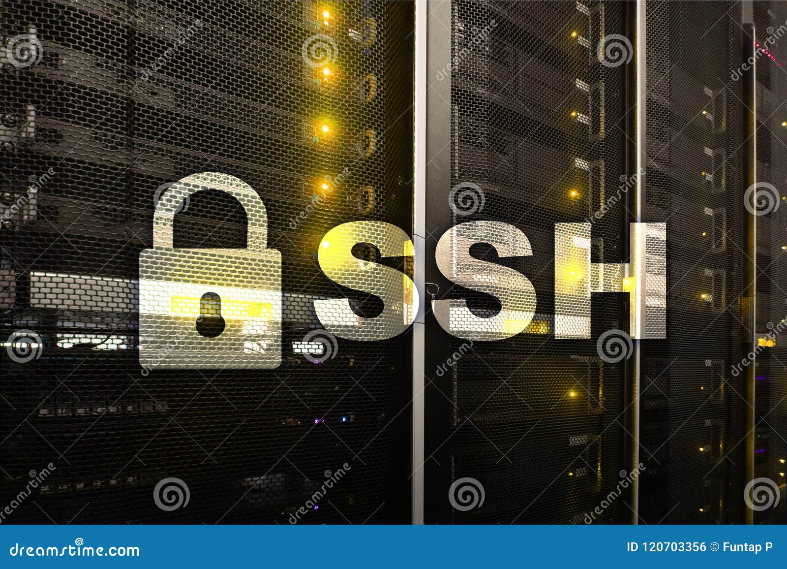 Ssh Secure Shell Network Internet Connection Server Room