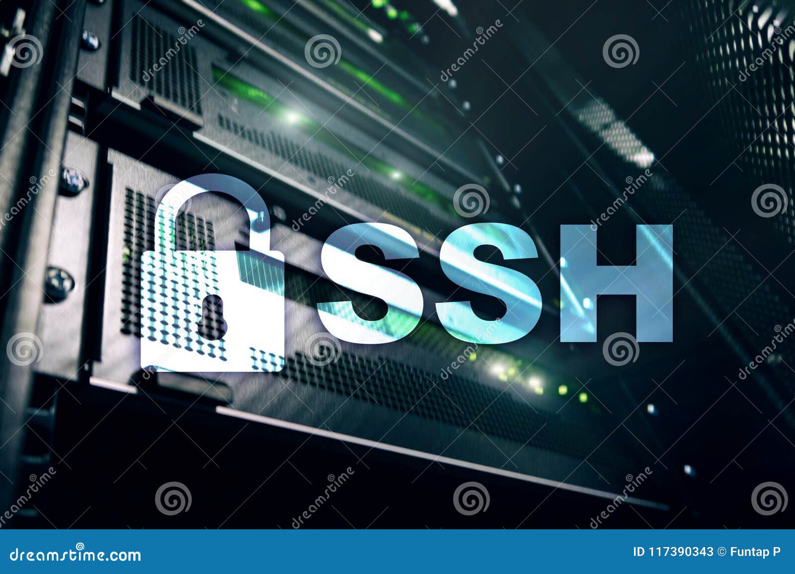Ssh Secure Shell Network Internet Connection Server Room