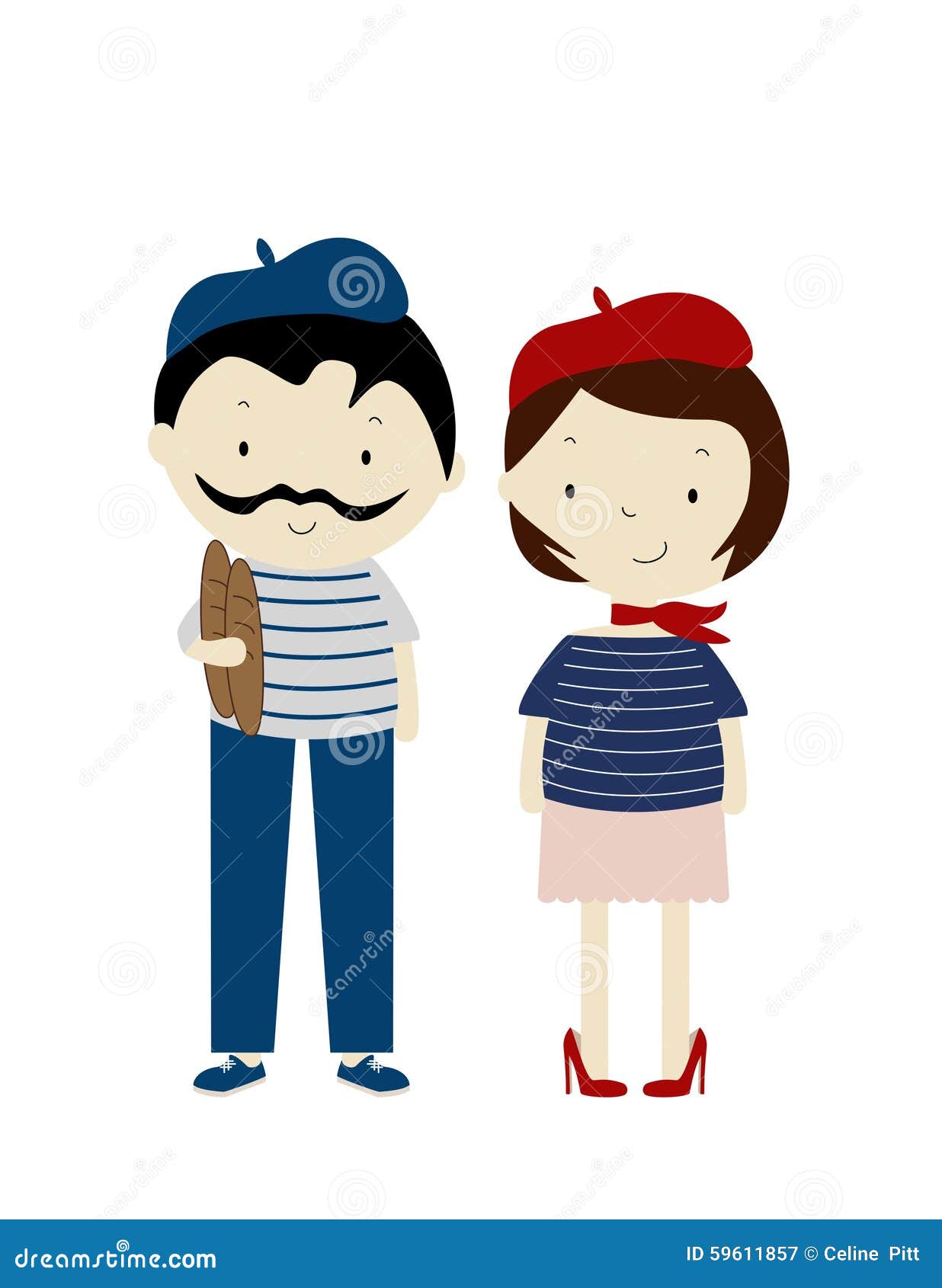 Stereotypes Francais Illustration Stock Illustration Du Brossage Stereotypes Francais Illustration Stock Illustration Du Brossage