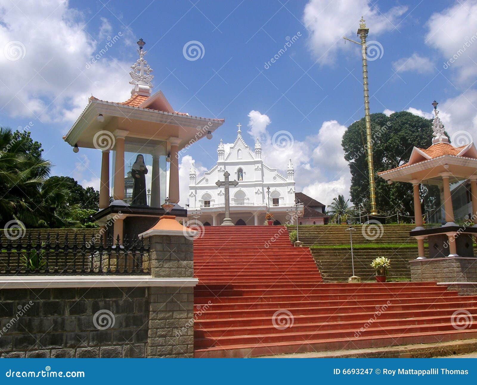 St. Alphonsa Church stock image. Image of christianity 6693247