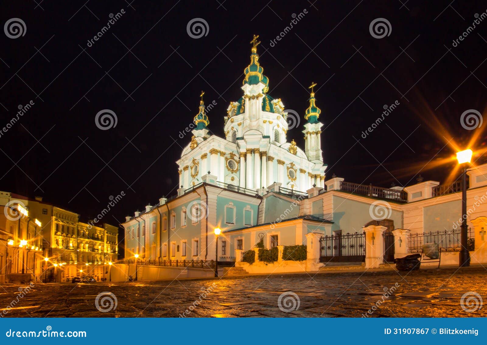 St. Andrew Church and Descent, Kiev, Ukraine