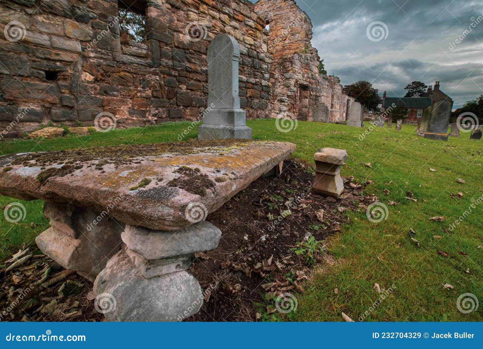 st andrew`s church gullane. scotland. u.k