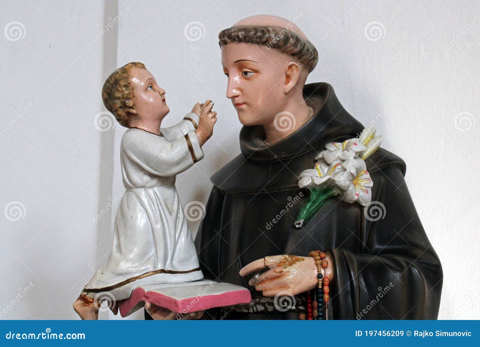 St. Anthony of Padua, Sculpture in the Church of All Saints ...