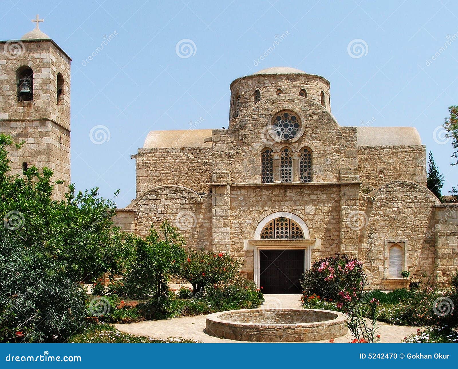 St.Barnabas Church In Northern Cyprus Stock Photo Image 5242470