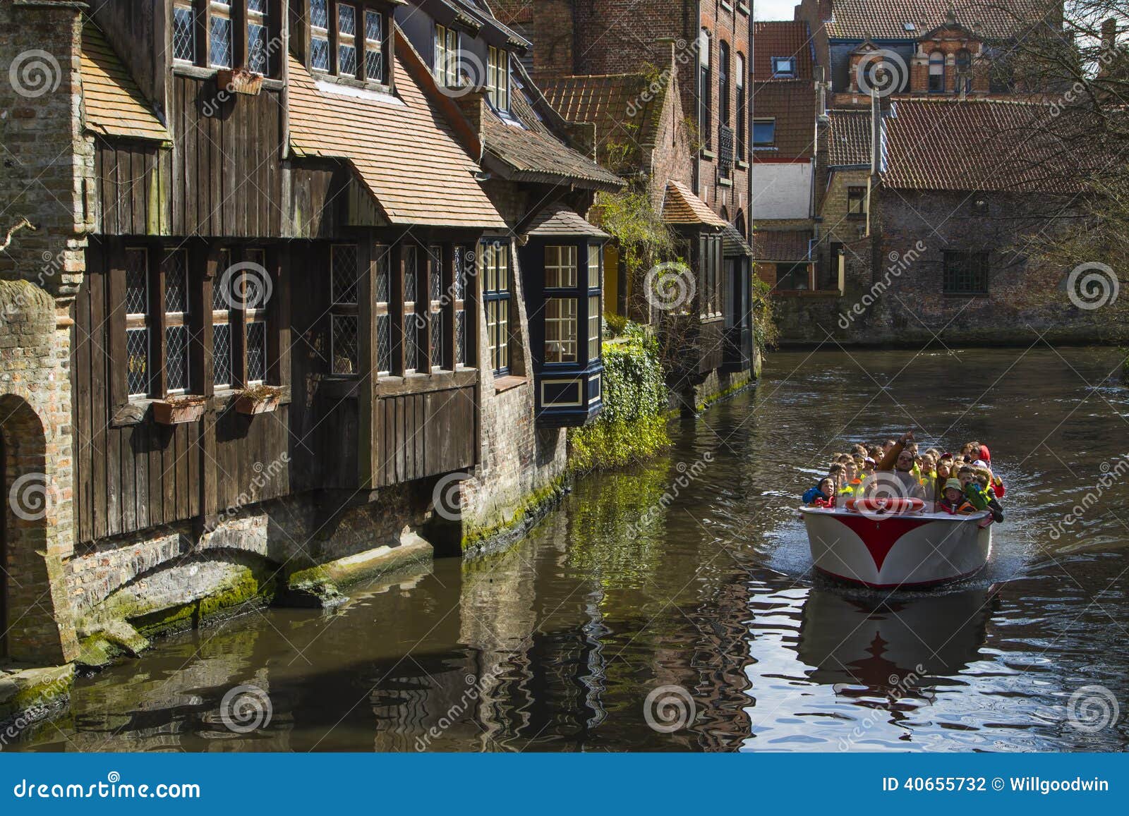 St. Bonifacius Hotel in Brugge Editorial Photography Image of