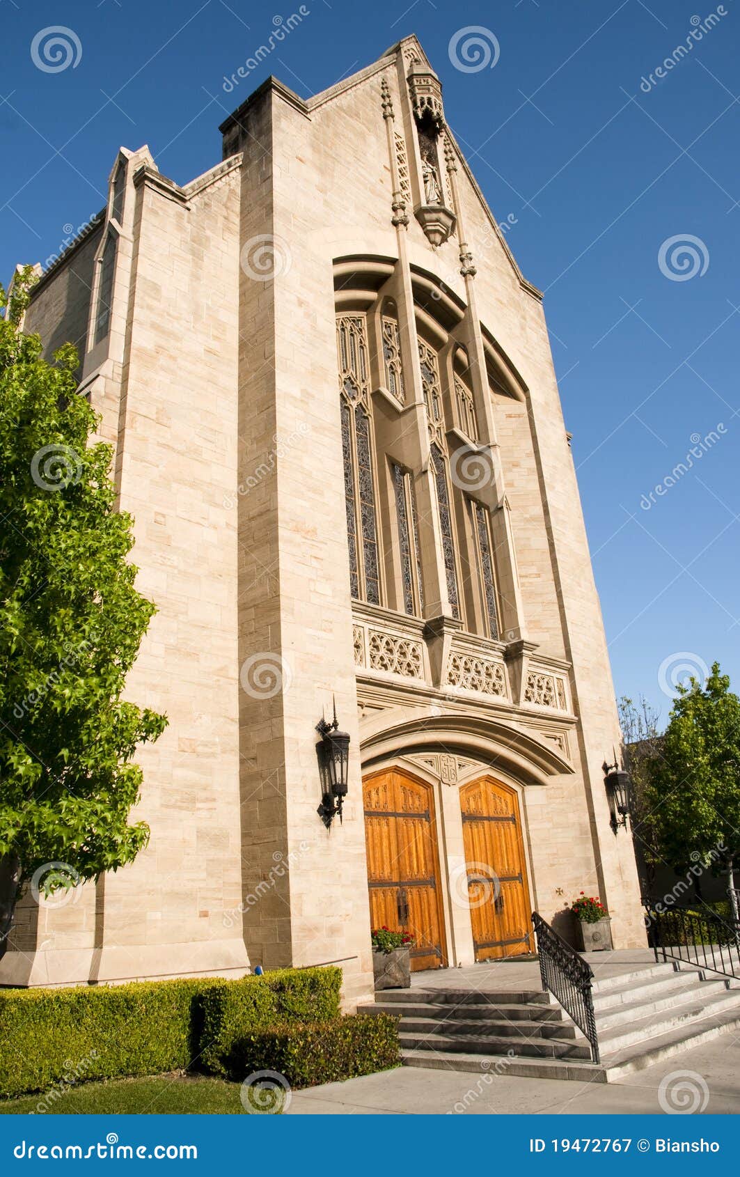 St. Brendan Catholic Church Stock Image Image of american, brick