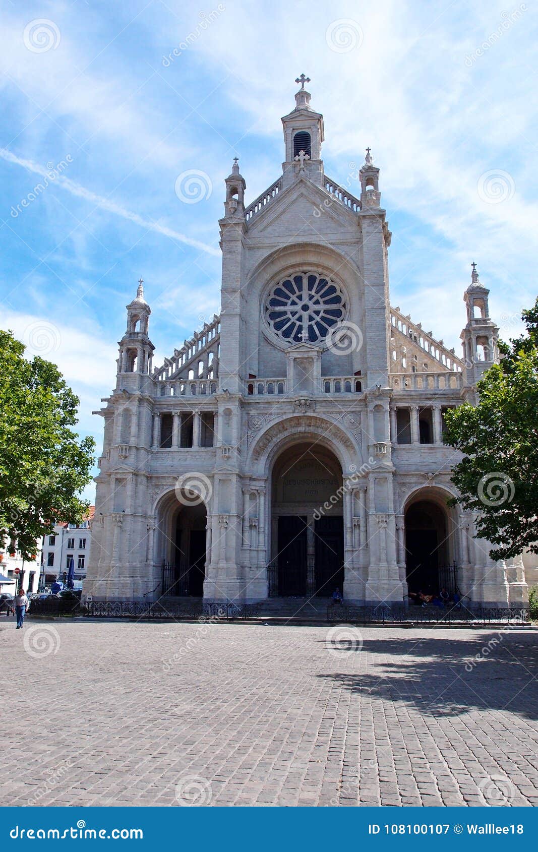 St. Catherine`s Church Eglise Sainte-Catherine Editorial Photography catherines, outside: 108100107