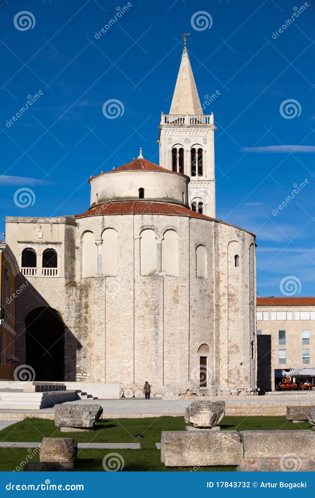 St. Donatus Church in Zadar Stock Photo Image of croatia