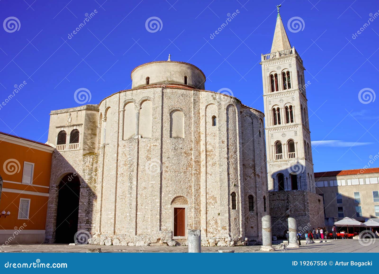 St. Donatus Church in Zadar Stock Photo Image of travel, structure