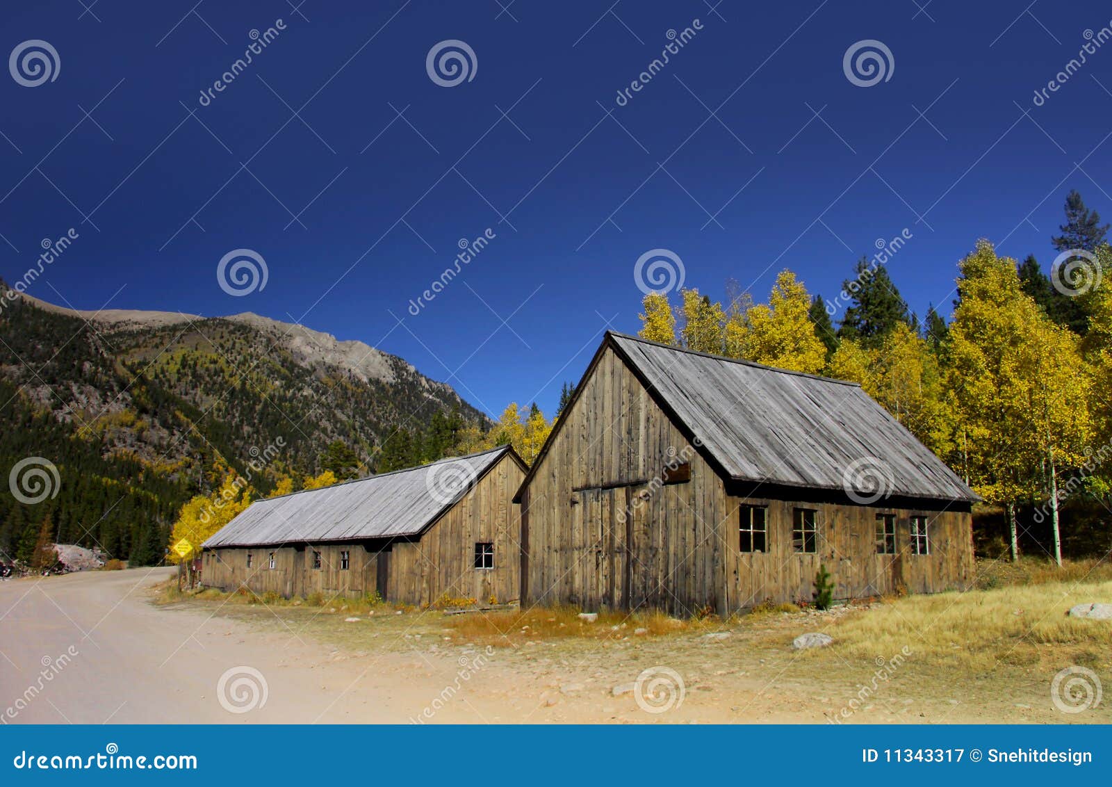 St Elmo Ghost Town in Colorado Stock Image Image of rural