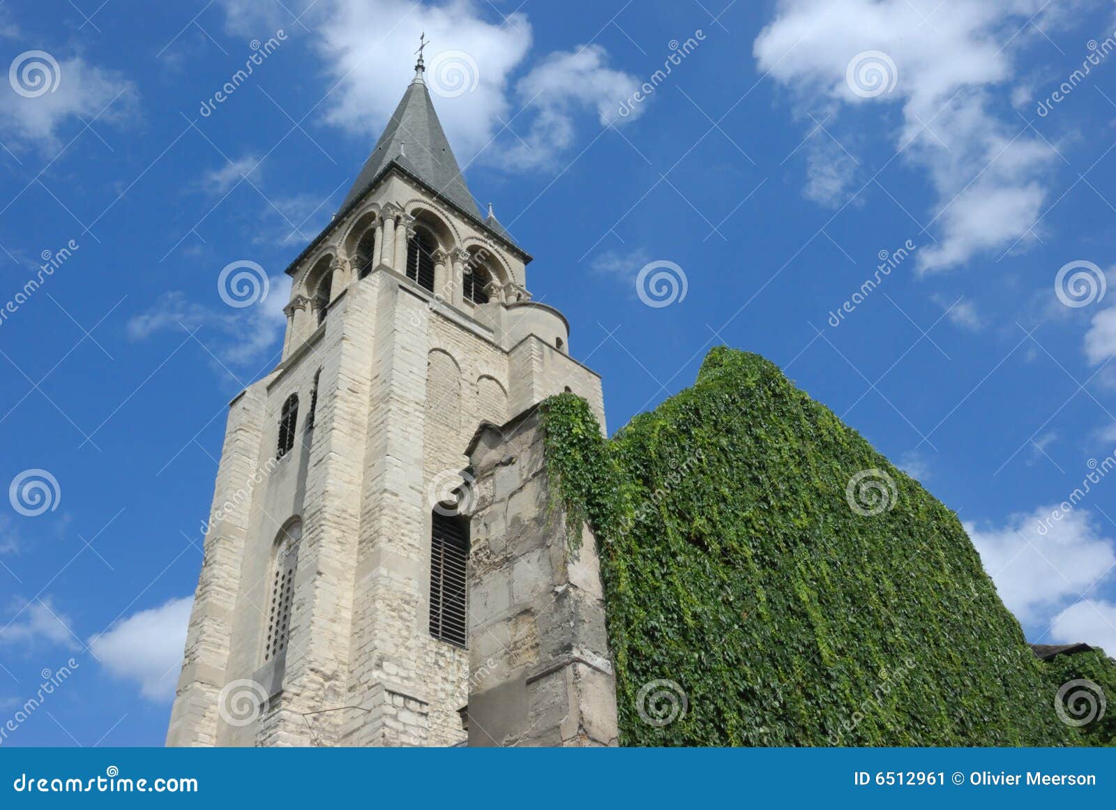 St germain church, paris stock image. Image of france 6512961