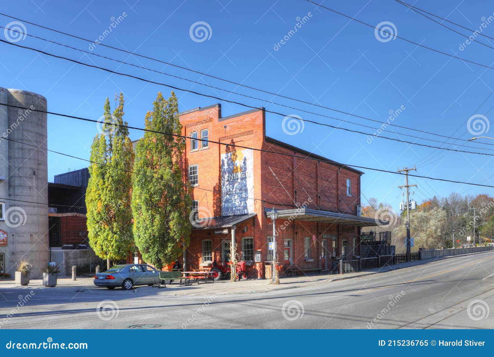 St Jacobs Mill in St Jacobs, Ontario, Canada Editorial Image Image of