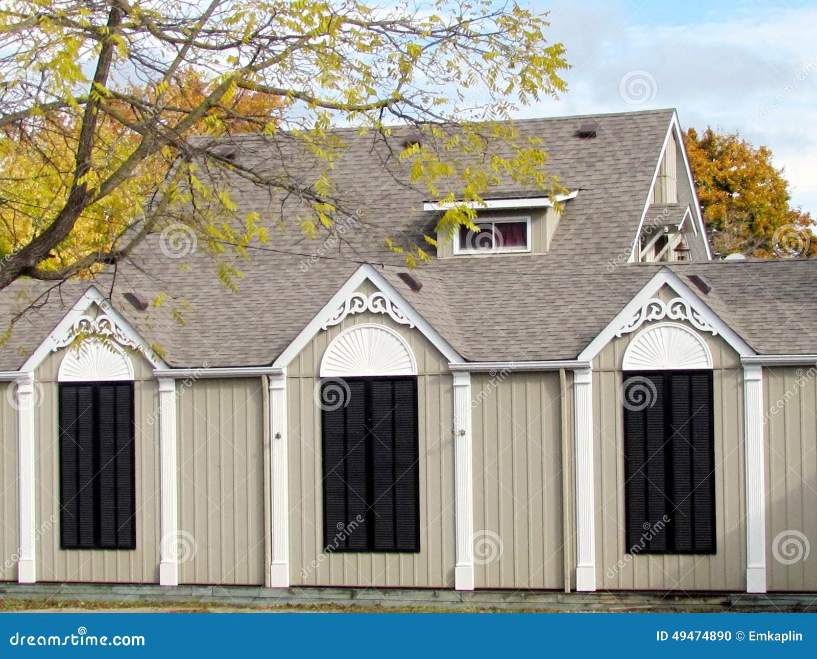 St Jacobs Village Wooden House 2013 Stock Photo Image of graphic