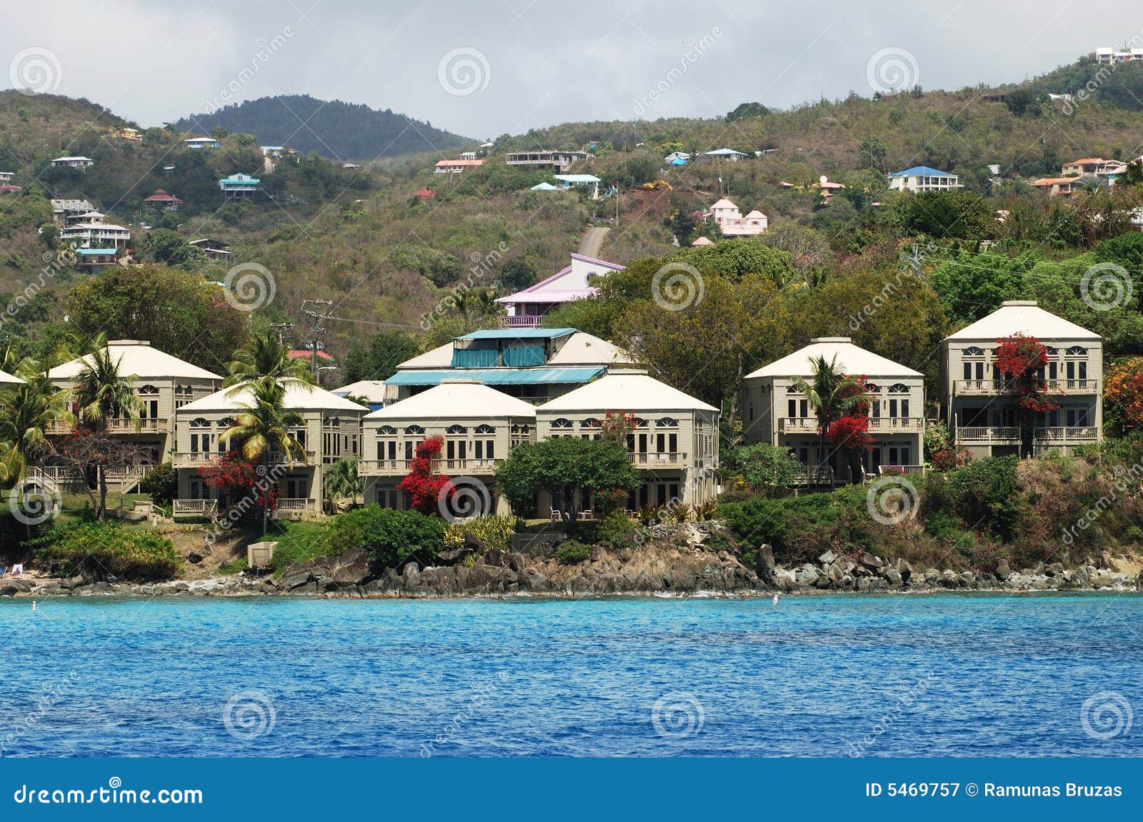 St. John's Island Resorts Royalty Free Stock Photography Image 5469757