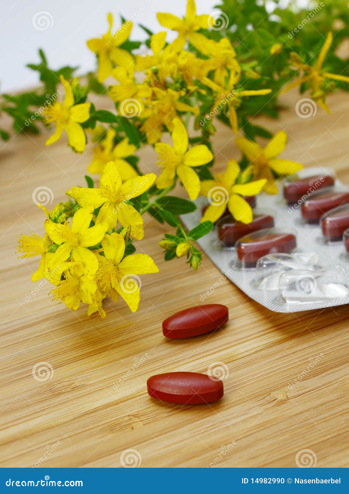 St. John s wort medicine stock photo. Image of care, healthfully 14982990