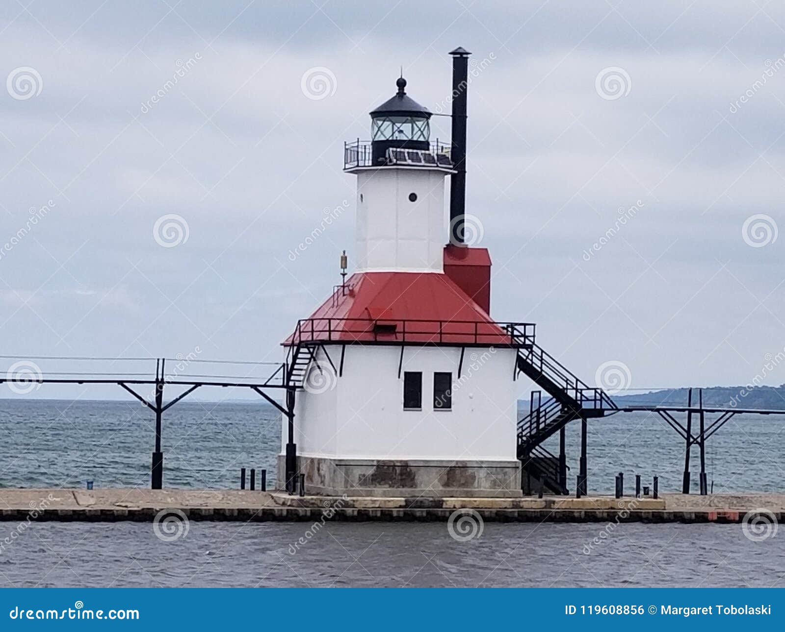 St. Joseph Lighthouse stock photo. Image of joseph, beach 119608856