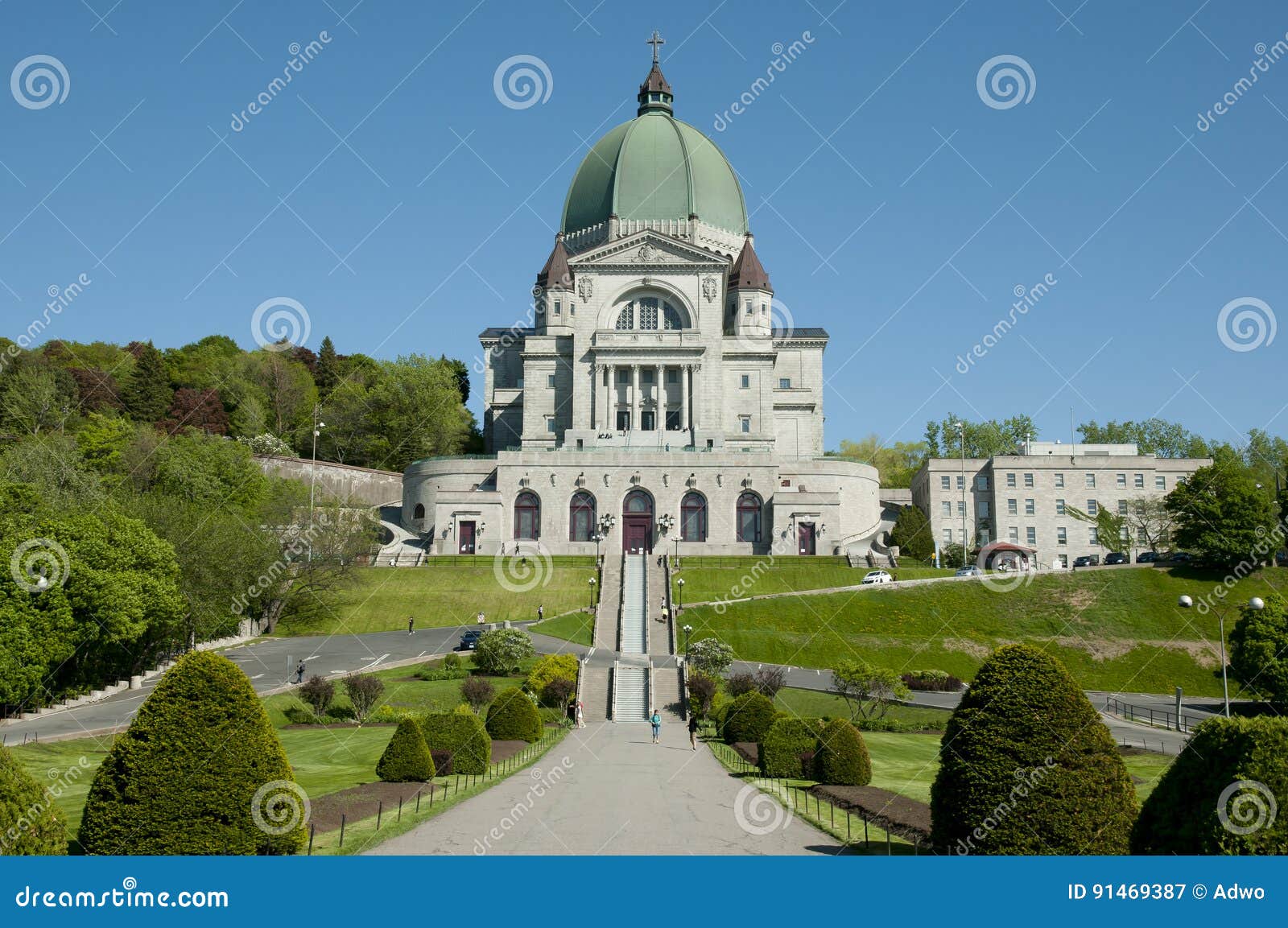 St Joseph Oratory Montreal Canada Editorial Photography Image of