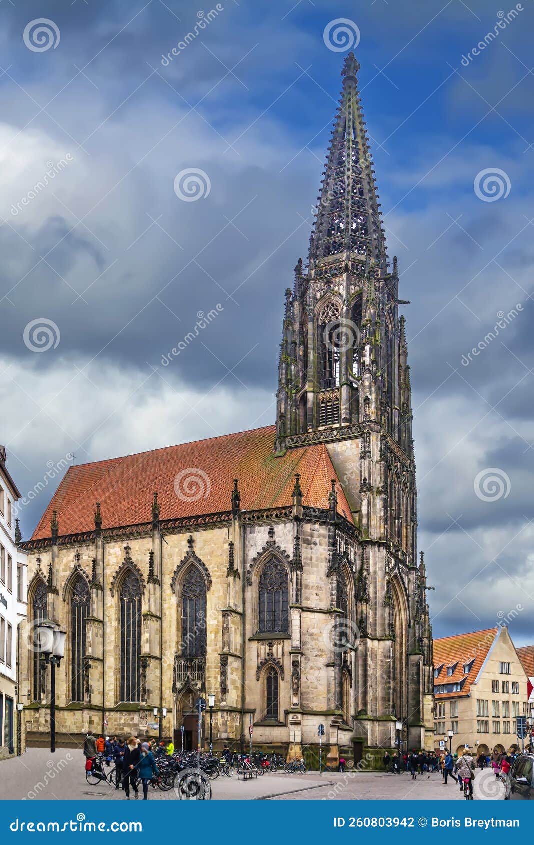 St. Lambert Church, Munster Editorial Photography Image of historic