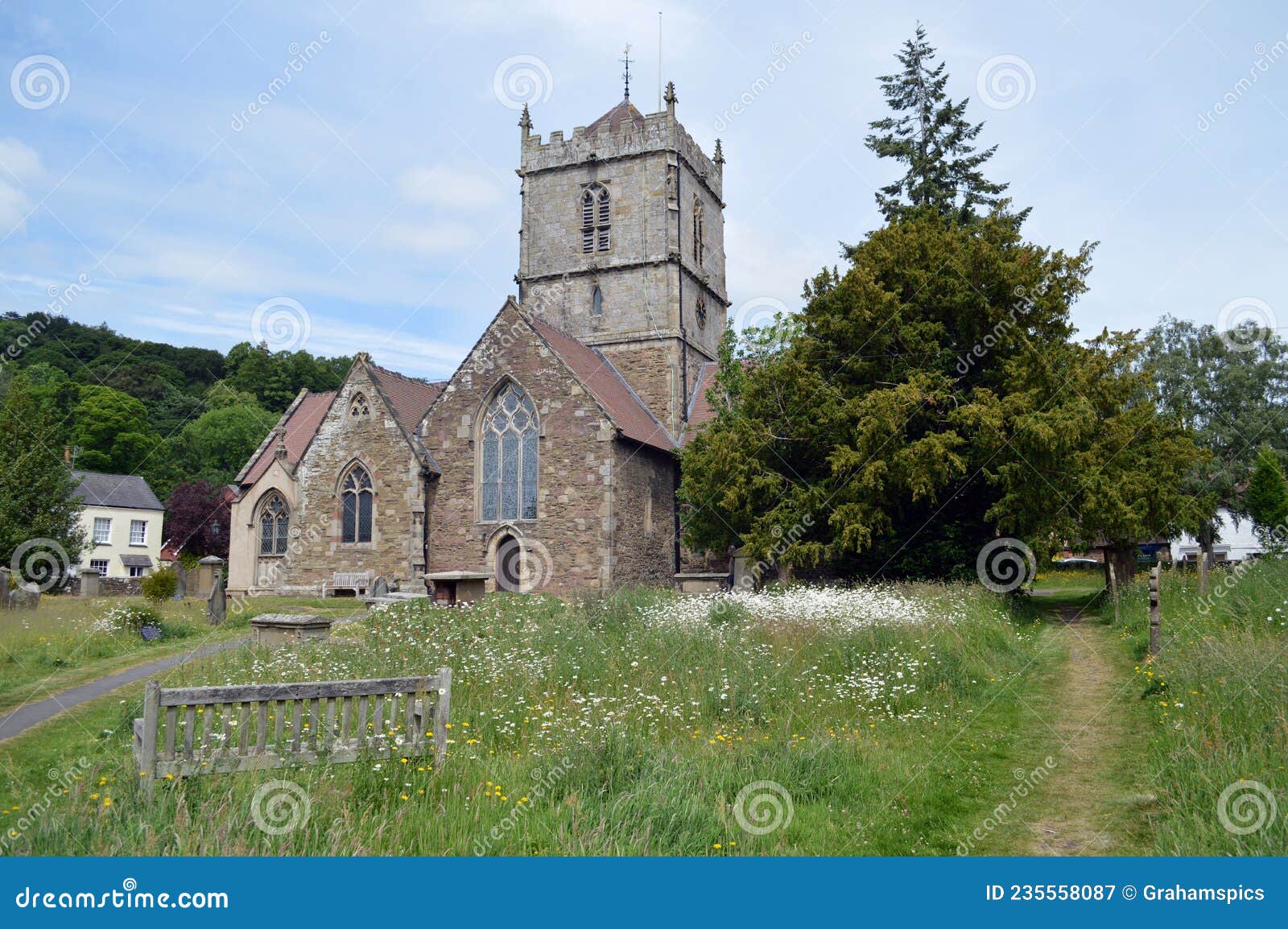 st laurences church church stretton shropshire england u