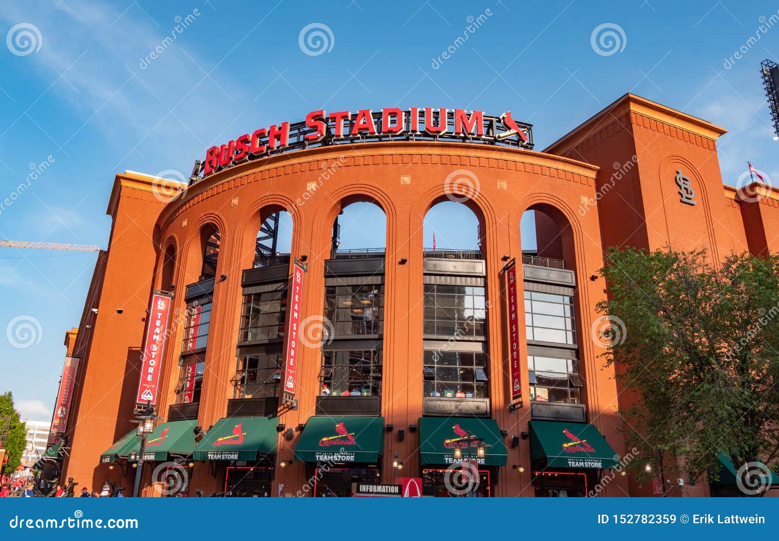 St. Louis Cardinals At Bush Stadium - ST. LOUIS, USA - JUNE 19, 2019 Editorial Stock Image ...