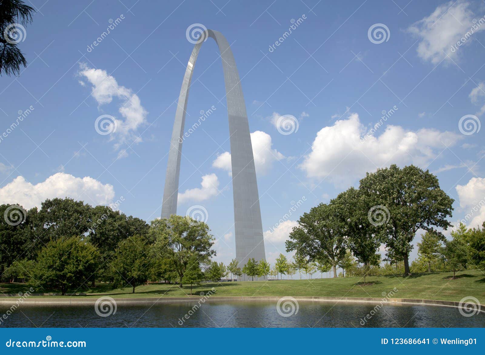 ST Louis Gateway Arch National Park MO USA Stock Image - Image of trip, visit: 123686641