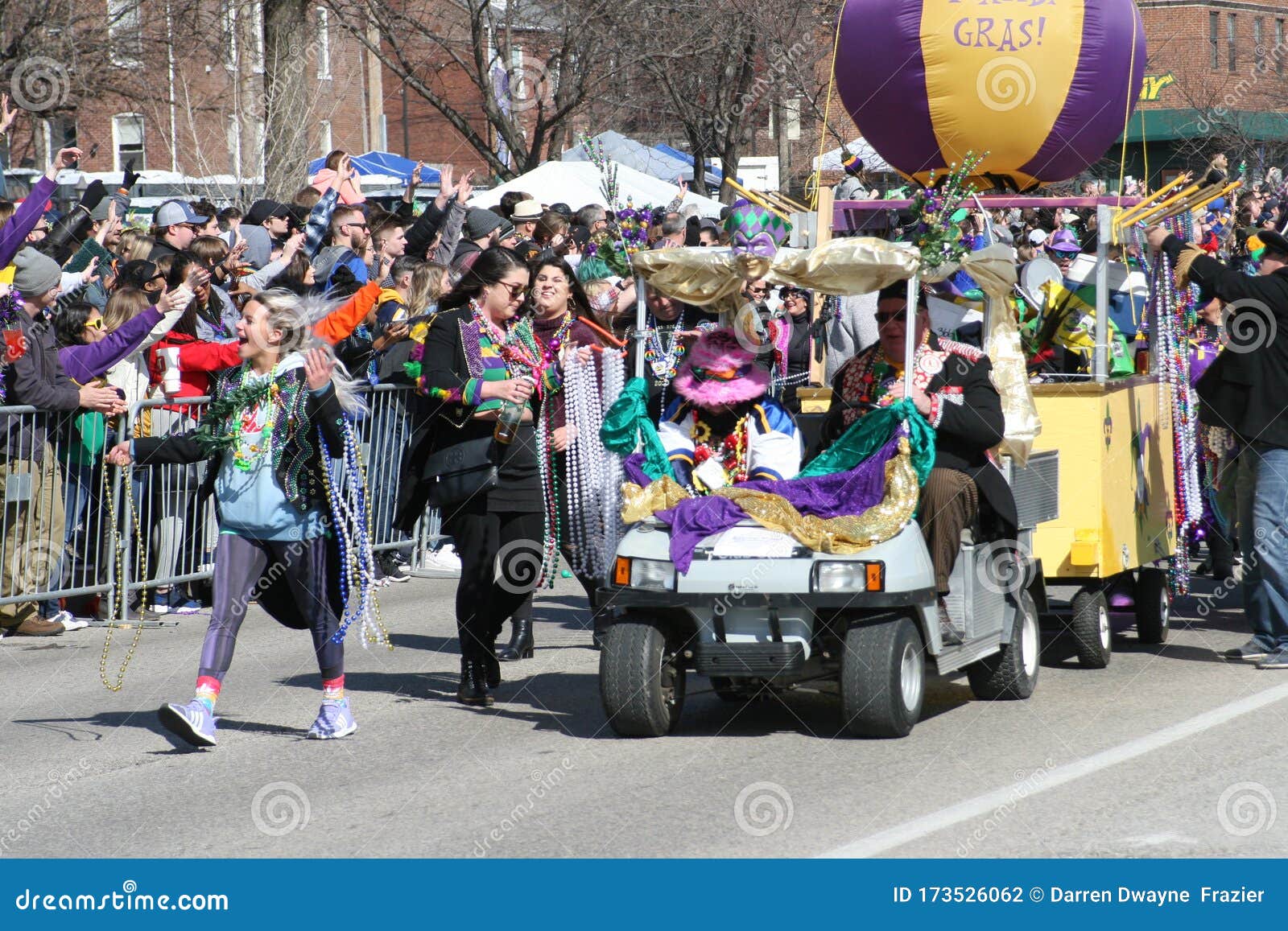 St. Louis Mardi Gras Parade 2020 aXXXXVIII Editorial Photography