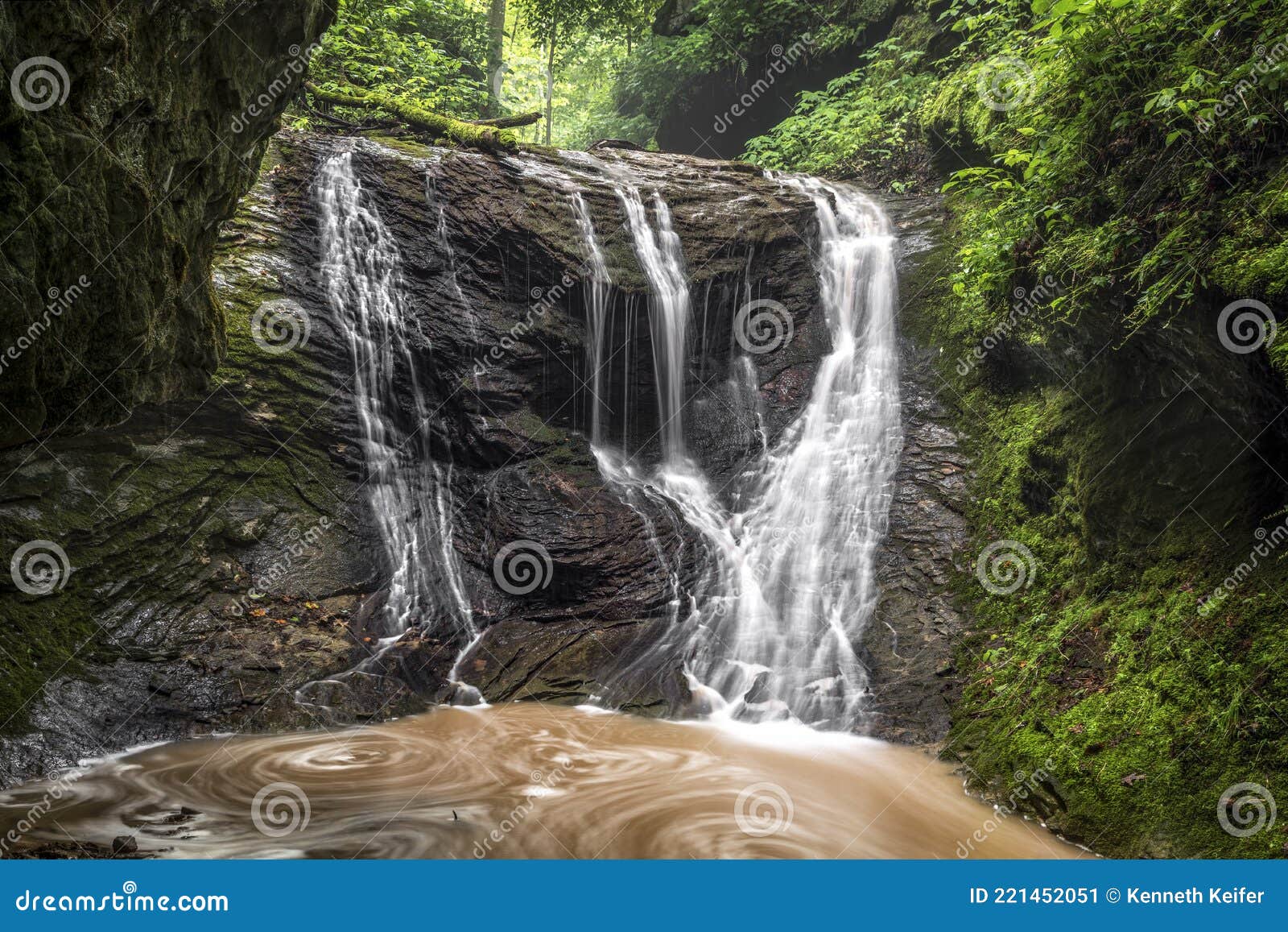 st. marys hidden waterfall - west virginia