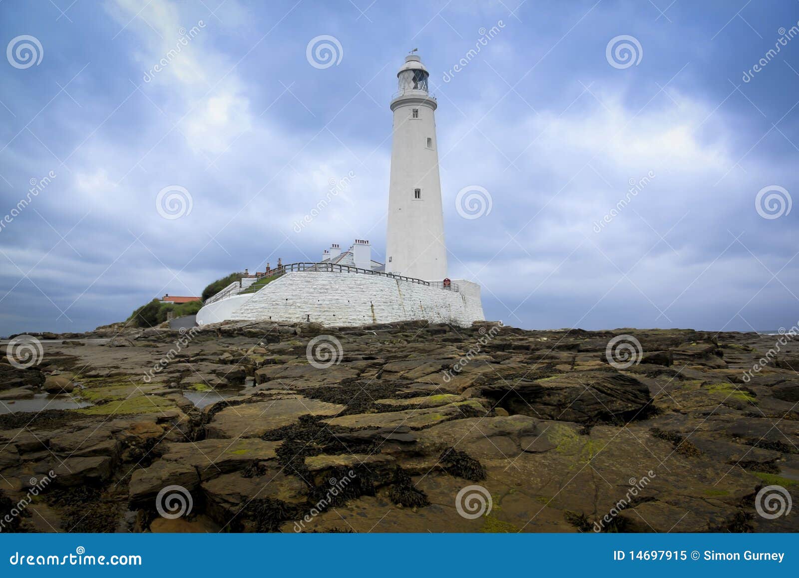 st marys lighthouse whitley bay uk