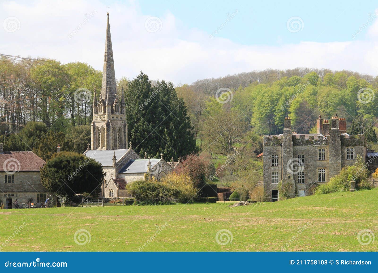 st micheal`s  church, teffont evias
