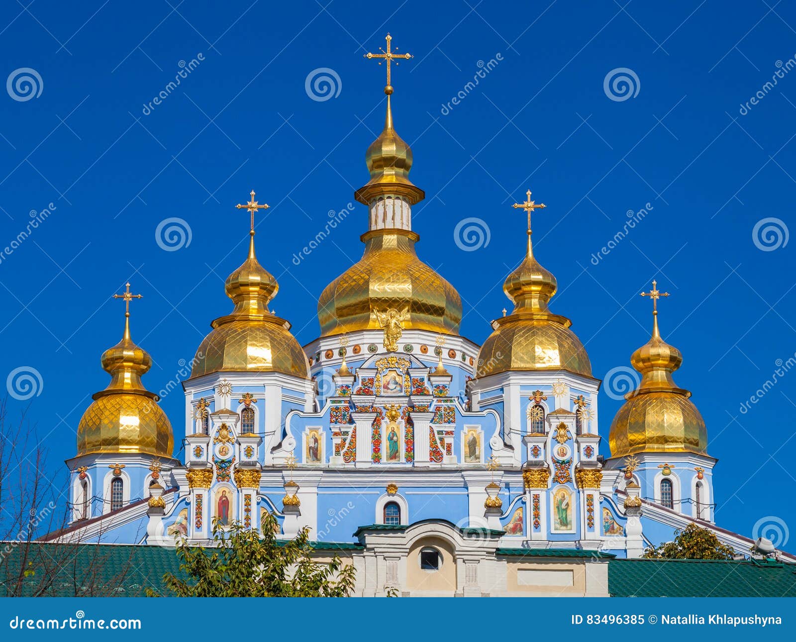 st michael golden domed cathedral, kiev, ukraine.