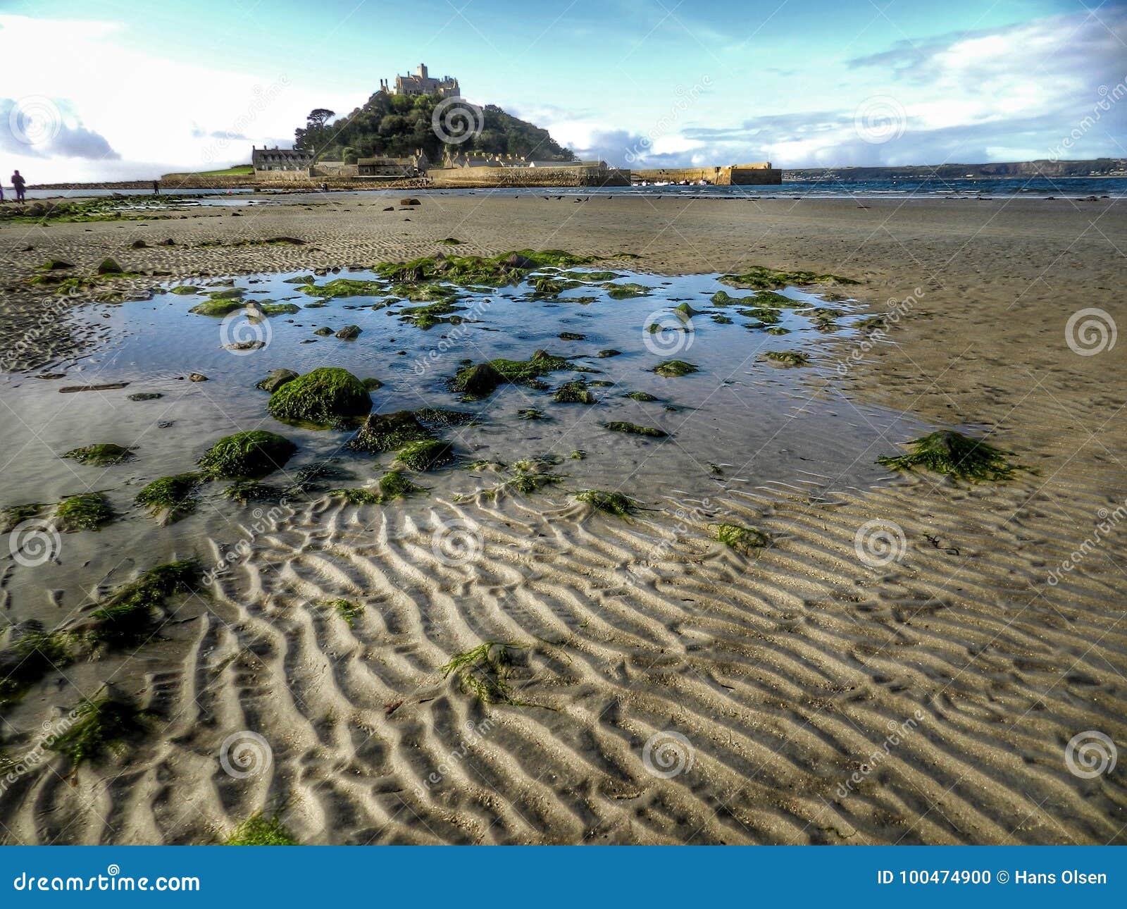 St. Michaels Mount at Low Tide Stock Photo Image of mount, marazion
