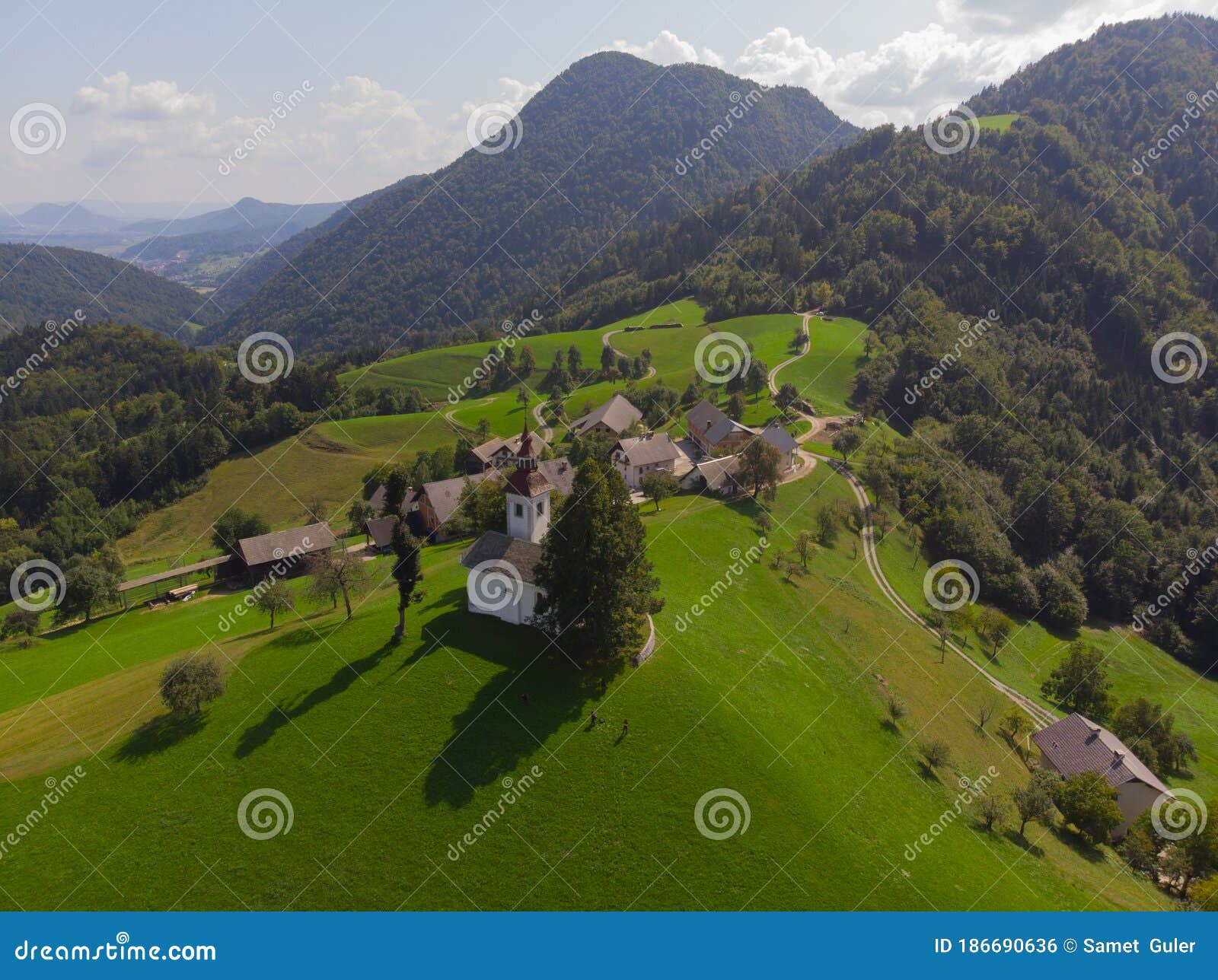 st. nicholas church, miklavÃÂ¾, slovenia.