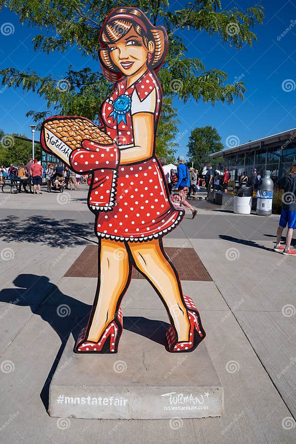Betty Crocker Statue at the Minnesota State Fair, on an Alltime Ever