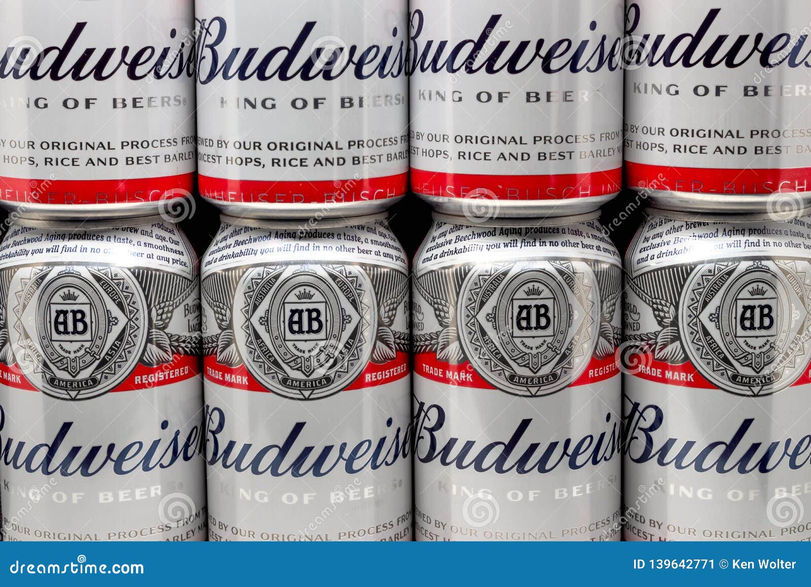 Vintage Budweiser Beer Tin Metal Sign Drink Anheuser Busch St Louis MO Bar 