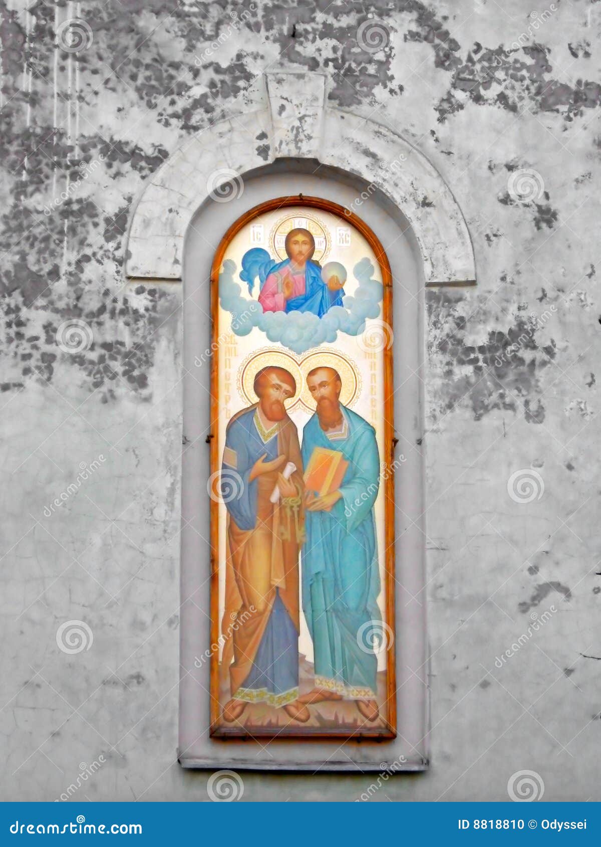st.peter & st.paul cathedral fresco