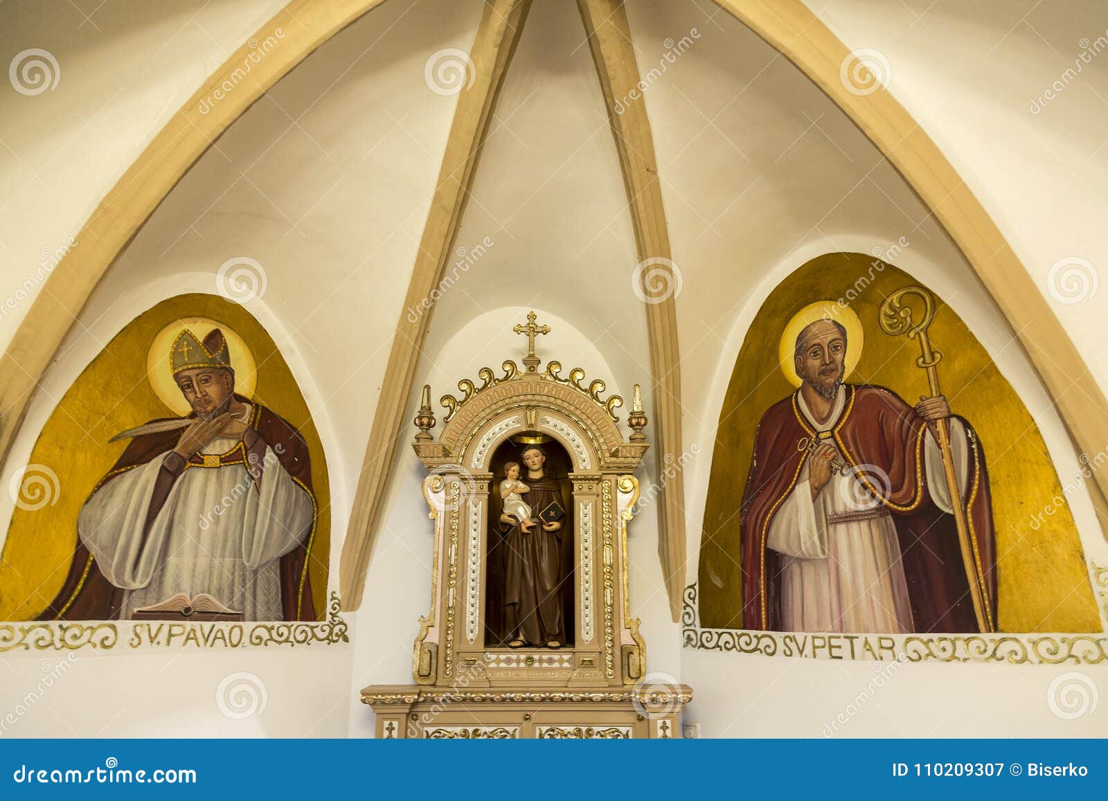 st. peter and st.paul frescos