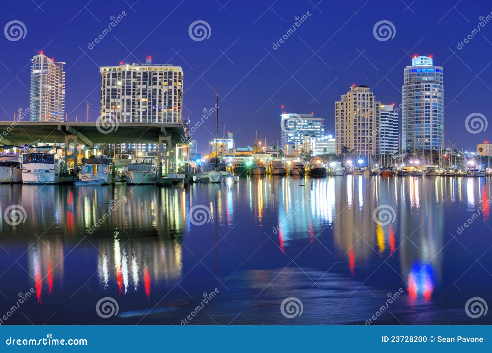 St. Petersburg, Florida stock photo. Image