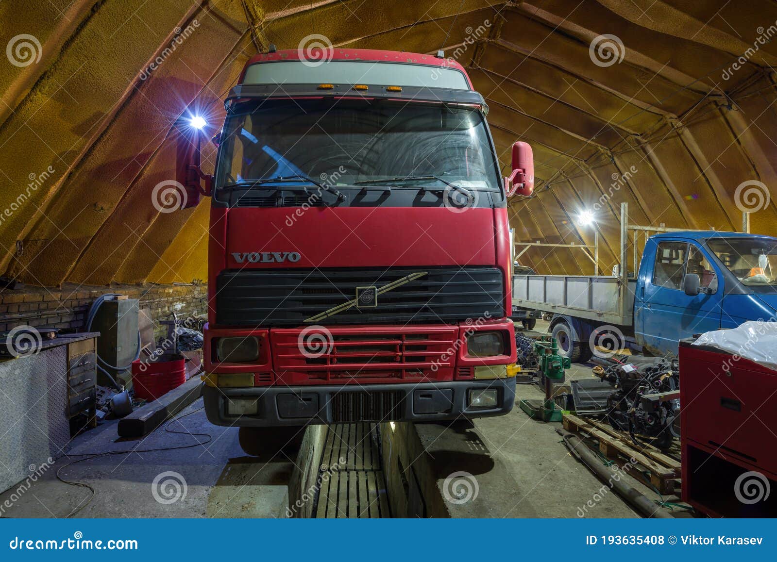 Elevated mash maternal Old Truck Volvo FH12 on Repair in the Hangar Editorial Stock Photo - Image of machine, vehicle: 193635408 Elevated mash maternal Old Truck Volvo FH12 on Repair in the Hangar Editorial Stock Photo - Image of machine, vehicle: 193635408