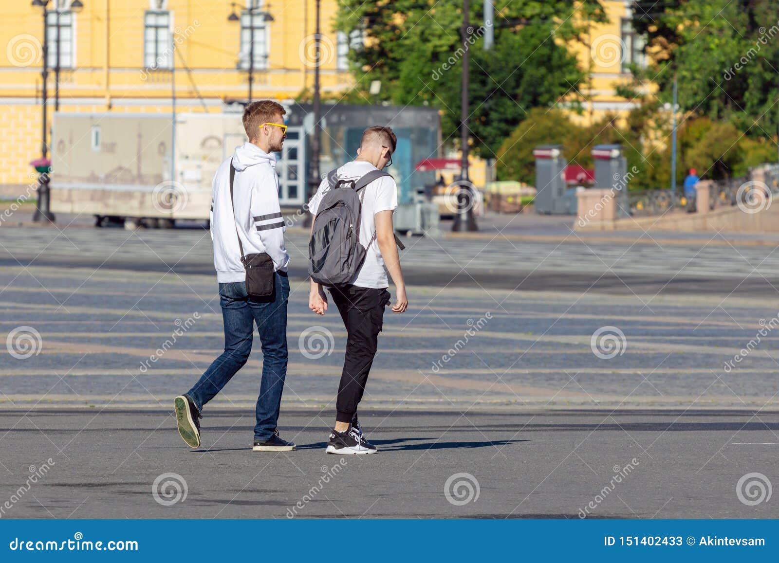 Two Young Men Walking Down The Street Editorial Stock Photo Image Of how-to-walk-down-the-aisle-with-confidence-tips-for-brides-and