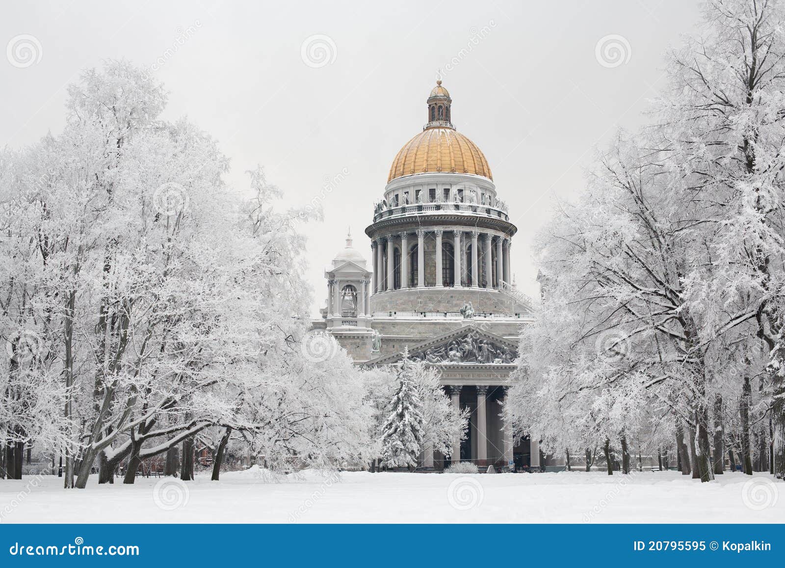 st. petersburg in winter