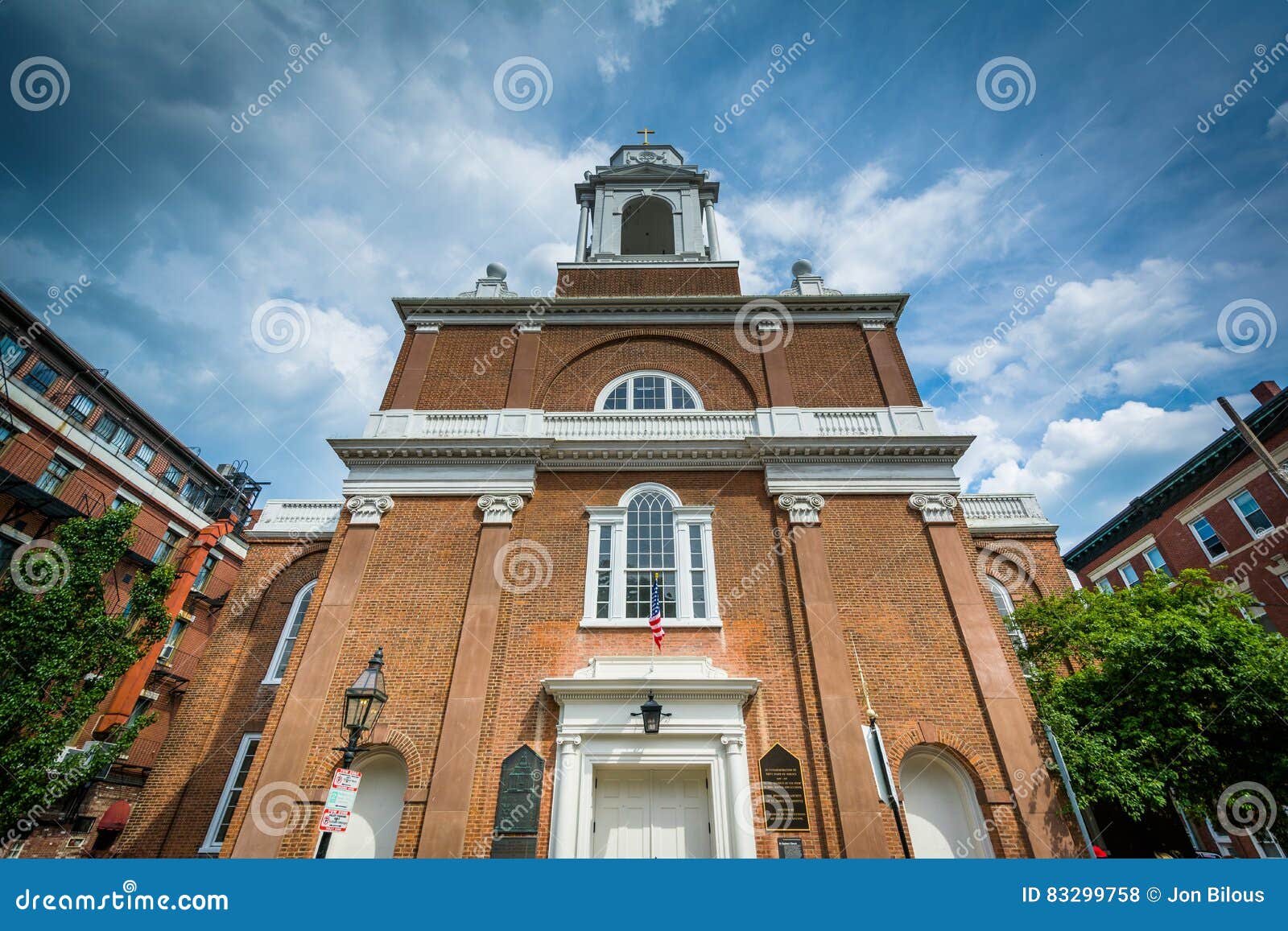 St. Stephen`s Catholic Church, In The North End Of Boston ...