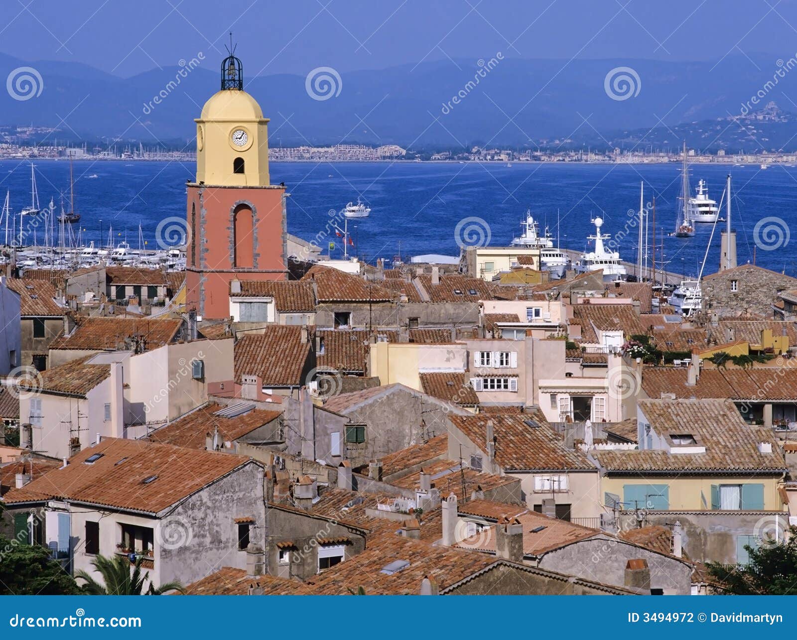 St-tropez stock photo. Image of provence, town, south - 3494972