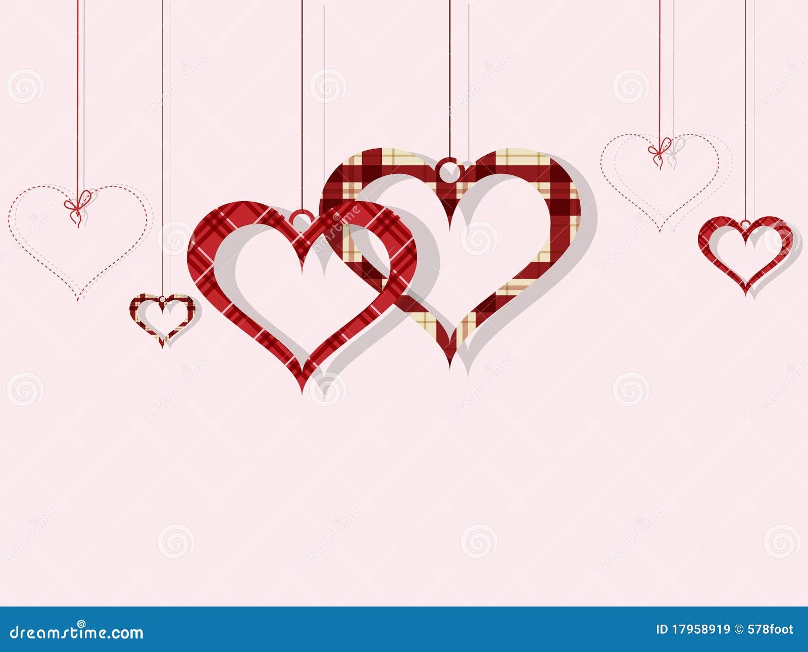 St Valentine Day's Greeting Card Stock Vector ...