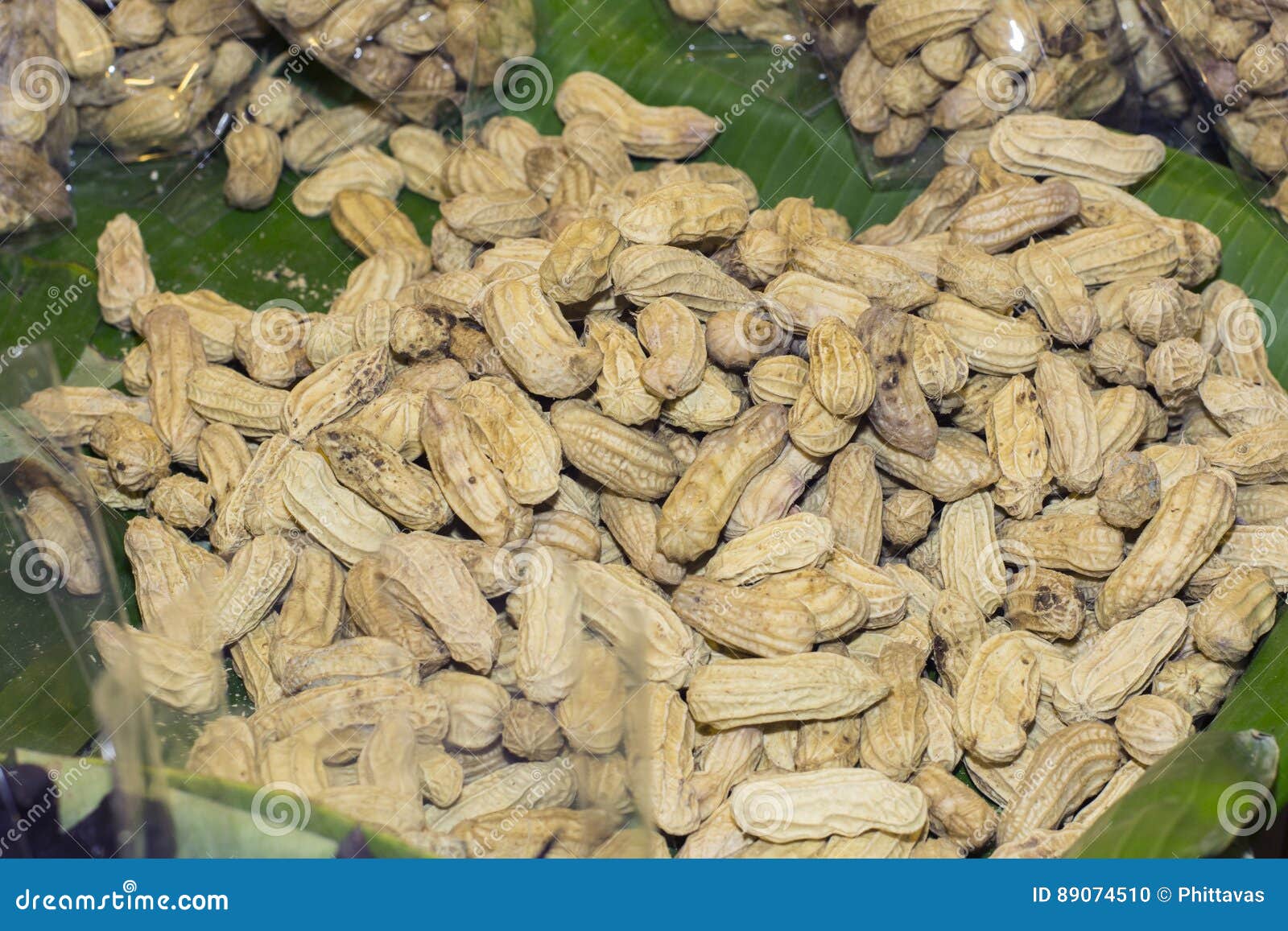 Stack of boiled peanuts stock photo. Image of customers 89074510