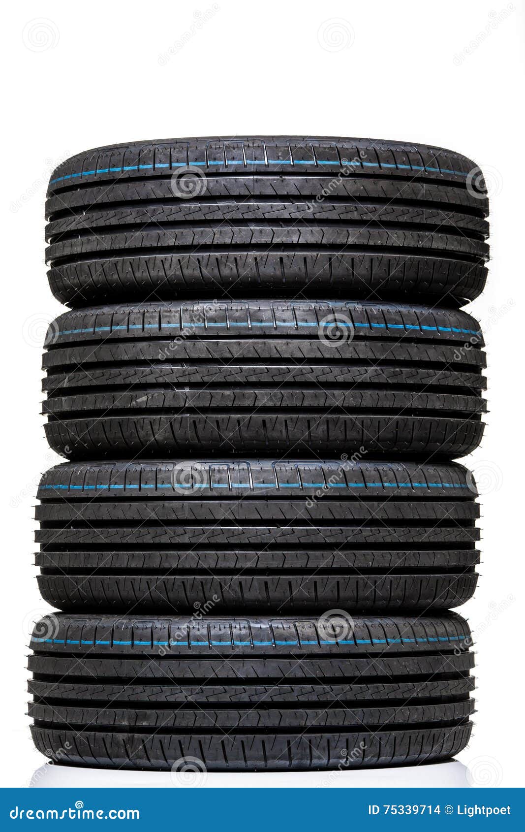 Stack of Brand New High Performance Car Tires Stock Photo Image of
